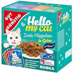 Mancare pisici in gelatina Hello my Cat 800 g