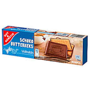 Biscuiti cu unt si ciocolata Gut&Gunstig 125 g